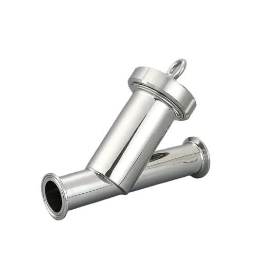 1" Tri Compatible Y Type Strainer Fit 1.5" Tri Clamp 304 Stainless Steel 100mesh von NWPNLXEA