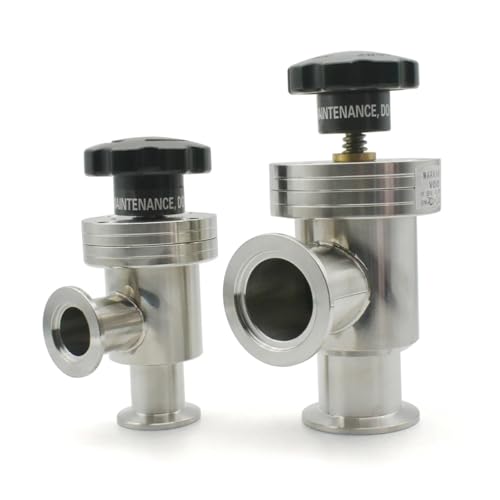 1pc KF-40 Stainless Steel L-type Manual Vacuum Flapper Valve Vacuum Flapper Valve Gas Valve von NWPNLXEA