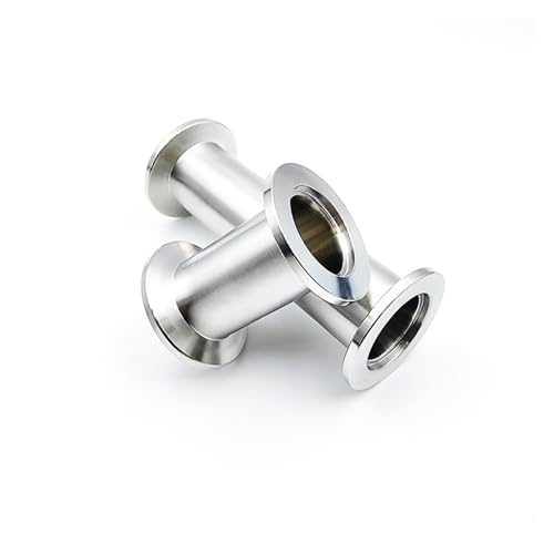 1pc KF40 50mm Vacuum Straight Tube Tri Clamp 304 Grade Stainless Steel Suitable NWPNLXEA von NWPNLXEA