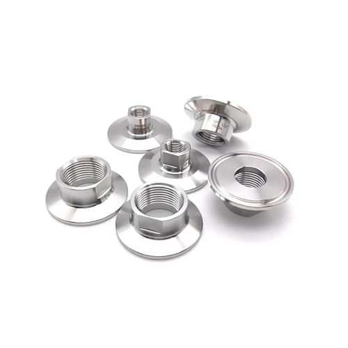 1pc NPT Female Thread 1/2" 304 Stainless Steel Three Clamp Ferrule25.4 mm Homemade Water Oil Adapter NWPNLXEA von NWPNLXEA