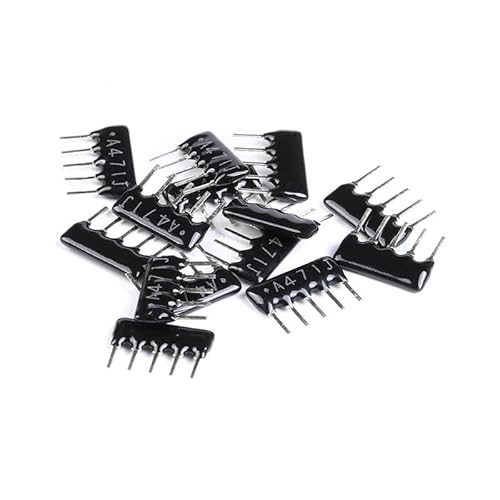 NWPNLXEA 20pcs/Lot DIP Exclusion 5Pin Resistor Network Array A05-103JP A05 1K 2K 2.2K 3.3K 4.7K 5.1K 10K 20K 47K 100K 470R 510R ohm (A05-203JP 20K) von NWPNLXEA