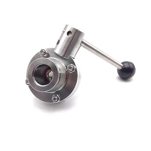 304 Stainless Steel KF50 Vacuum Manual Valve Cut-off Flow Controller Suitable for Vacuum Pipelines NWPNLXEA 304 Stainless Steel KF50 Vacuum Manual Valve Cut-off Flow Controller Suitable for Vacuum Pipelines NWPNLXEA von NWPNLXEA