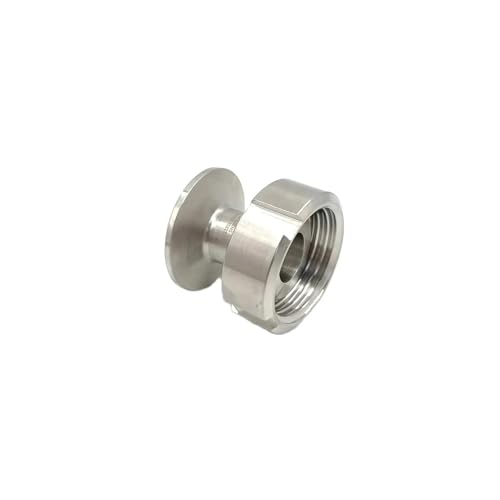 DN20 x 1.5" TC Fitting 1.5" Tri Clamp to DN20 Welding Liner & Nut Adapter Stainless Steel 316L NWPNLXEA von NWPNLXEA
