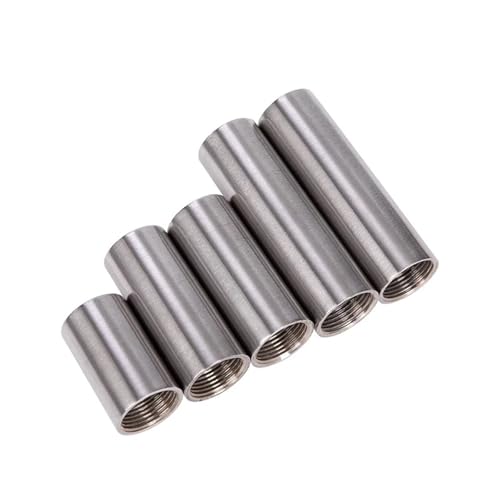 M10 M14 M16 M18 M20 M22 M27 Metric Female Thread Long Nipple 304 Stainless Steel Pipe Fitting Connector Adapter Coupler NWPNLXEA(M16X1.5-L 40MM_FEMALE-LENGTH) von NWPNLXEA