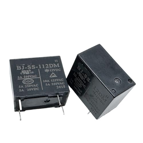 NWPNLXEA 1pc BJ-SS-112DM 12V-5A Relay 4pins NWPNLXEA 1pc BJ-SS-112DM 12V-5A Relay 4pins von NWPNLXEA