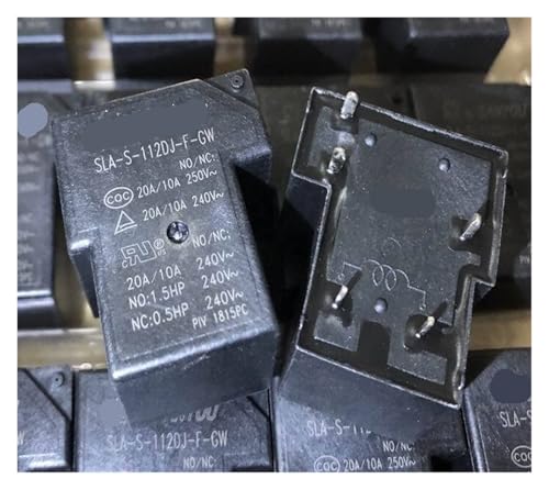 NWPNLXEA 1pc SLA-S-112DJ-F-GW (T90-1C-5P-12V-20A/30A) Relay 5pins von NWPNLXEA
