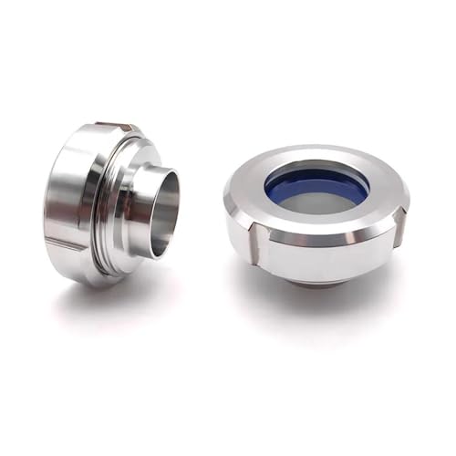 SMS Threaded Sight Glass OD45mm SS304 Stainless Steel Welded Observation Mirror SMS Threaded Sight Glass OD45mm SS304 Stainless Steel Welded Observation Mirror von NWPNLXEA
