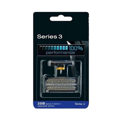 30B Ersatz-Schneidfolienkopf For Elektrorasierer, Kompatibel Mit Braun, Serie 3, Vorherige Generation, SmartControl, TriControl, 7000/4000 (340 Olde)(1pcs) von NWPZVKZEJ