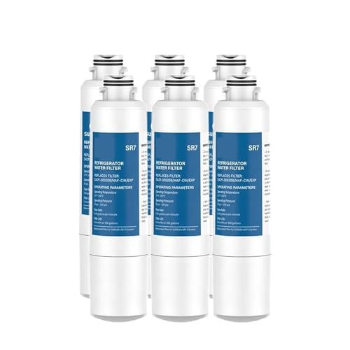 DA29-00020B Ersatz, Kompatibel Mit Samsung, Kühlschrank-Wasserfilter DA29 00020B DA29-00020A/B HAF-CIN/EXP 46-9101 RF4267HARS(6pcs) von NWPZVKZEJ