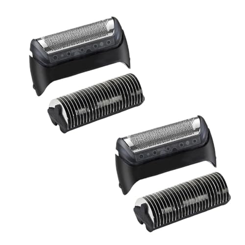 Ersatz-Scherfolie + Klinge, Kompatibel Mit Braun, 10B 1000 Series 1 170 180 190 1715 1735 1775 2675 2775 2615 2675 2776 Z40 Z50 Z60 Rasierer-Ersatzteile(2set) von NWPZVKZEJ
