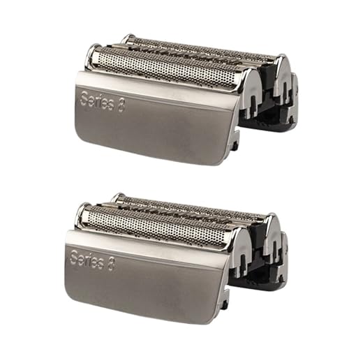 Ersatzteile For Rasierapparate, Kompatibel Mit Dem Elektrorasierer Braun 8 Series 83M Mit Dem Gesamten Klingenkopf Einschließlich Der Siebnetzkomponente.(2pcs) von NWPZVKZEJ