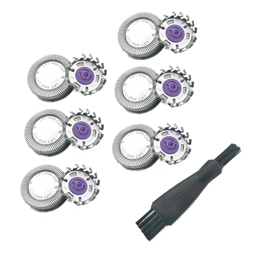 HQ3 HQ4 Ersatzkopf-Rasierklinge, Kompatibel Mit Philips, Rasierer HQ56 HQ55 HQ46 HQ6927 HQ6940 HQ6941 HQ6902 HQ6904 HQ6906 HQ6996(6pcs) von NWPZVKZEJ