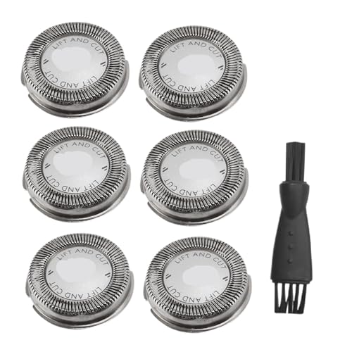 HQ64 Ersatz-Rasierklingenkopf, Kompatibel Mit Philips, HQ/AT/PT-Serie HQ5705 5710 5715 6070 6075 6090 AT750 751 810 PT710 715 720 Rasierer-Bit-Teil(6pcs) von NWPZVKZEJ
