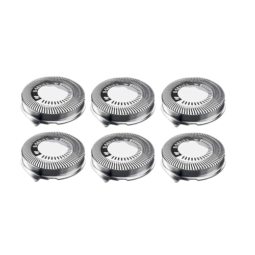 HQ8 Rasierklingen-Ersatzkopf, Kompatibel Mit PHILIPS, Elektrorasierer PT730 PT735 PT860 PT870 AT750 AT751 AT890 AT891 HQ7120 HQ7100(6pcs) von NWPZVKZEJ