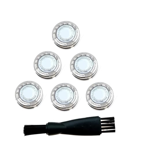 HQ8 Rasierklingen-Ersatzkopfzubehör, Kompatibel Mit PHILIPS, Elektrorasierer PT730 PT735 PT860 PT870 AT750 AT751 AT890 AT891 HQ7120 HQ7100(6pcs) von NWPZVKZEJ