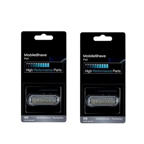 Kompatibel Mit Braun 5S Rasierer-Folienschneider, Ersatzköpfe For 5s P40 P50 P60 P70 M30 M60 M90(2pcs) von NWPZVKZEJ