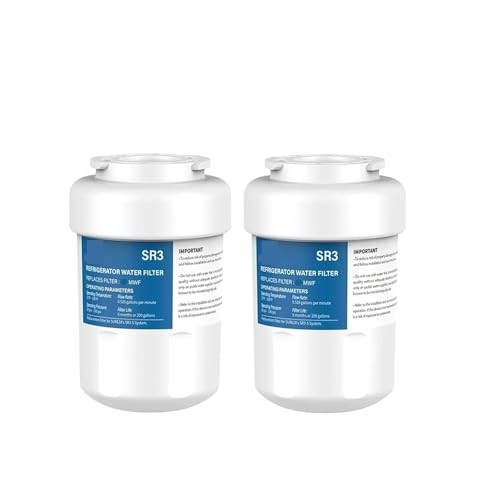 Kompatibel Mit GE, MWF-Filterersatz For Kühlschrank-Wasserfilter MWFP GWF GWFA MWFA, Kompatibel Mit SmartWater, Filter FMG-1, Kompatibel Mit Kenmore, 46-9991(2 PACK) von NWPZVKZEJ