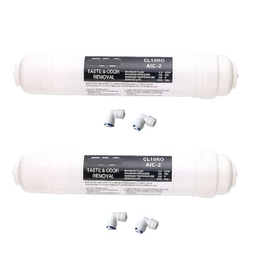 Quick connect 10 Inch T33 filter fitting Water Purifier ，Compatible For INLINE， COCONUT Carbon Post WATER FILTER cartridge REVERSE OSMOSIS von NWPZVKZEJ