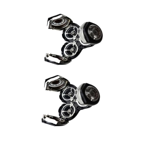 RQ12 Rasierer-Ersatzzubehörkopf, Kompatibel Mit Philips, RQ1250, RQ1260, RQ1280, RQ1290, RQ1250CC, RQ1050, RQ1060, Shp9500, Lumea, Mit Abdeckung(2pcs) von NWPZVKZEJ