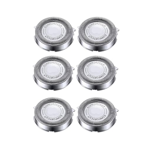 SH30/50/52 Rasierer-Ersatzköpfe, Kompatibel Mit Philips, Elektrorasierer Der Serien 1000, 2000, 3000, 5000, Klingenkopf-Zubehör(6PCS) von NWPZVKZEJ
