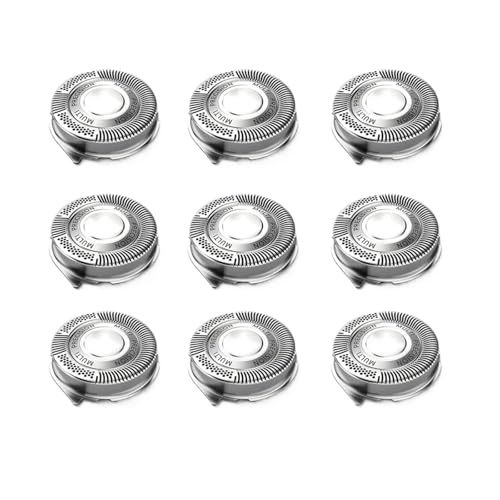 SH50 Rasierer-Ersatzkopf, Kompatibel Mit Philips, Rasierern Der Serie 5000, AquaTouch, PowerTouch, S5210, S5370, PT730, AT810, Zubehör For Elektrorasierer(9pcs) von NWPZVKZEJ