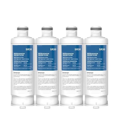 Wasserfilter-Ersatz, Kompatibel Mit Samsung, DA97 17376B Kühlschrankfilter HAF-QIN/EXP HAF-QIN DA97-08006C RF23M8070SG WS645A(4Pcs) von NWPZVKZEJ