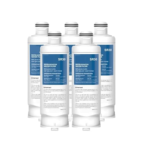 Wasserfilter-Ersatz, Kompatibel Mit Samsung, DA97 17376B Kühlschrankfilter HAF-QIN/EXP HAF-QIN DA97-08006C RF23M8070SG WS645A(5 PCS) von NWPZVKZEJ