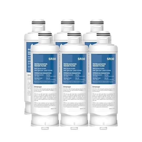 Wasserfilter-Ersatz, Kompatibel Mit Samsung, DA97 17376B Kühlschrankfilter HAF-QIN/EXP HAF-QIN DA97-08006C RF23M8070SG WS645A(6pcs) von NWPZVKZEJ