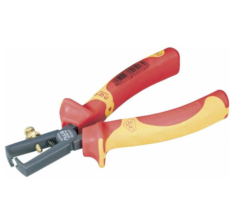 NWS Abisolierzange NWS 145-69-VDE-160 VDE-Abisolierzange 10 mm² (max) 5 mm (max) von NWS