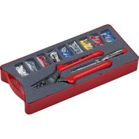 NWS - 143-BIS Crimp-Set 152teilig Aderendhülsen 0.5 bis 16 mm² Inkl. Aderendhülsensortiment, Inkl. Sp NWS - 143-BIS Crimp-Set 152teilig Aderendhülsen 0.5 bis 16 mm² Inkl. Aderendhülsensortiment, Inkl. Sp von NWS