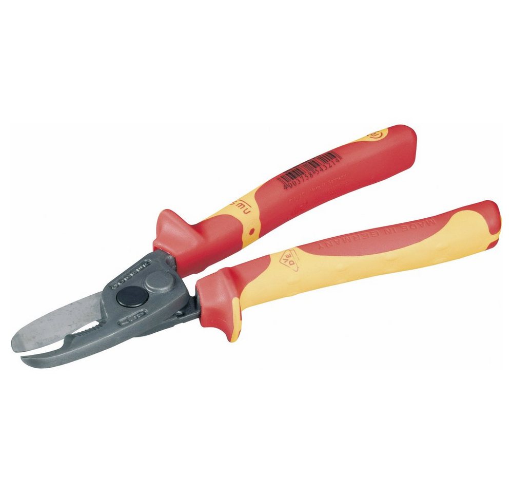 NWS Kabelschere NWS 043-69-VDE-210 VDE-Kabelschere Geeignet für (Abisoliertechnik) Al von NWS