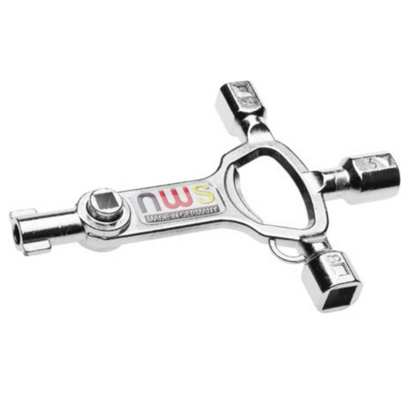 NWS Verteilerbox NWS 2005-10-SB Universalschlüssel Zinkdruckguss 1 St. von NWS