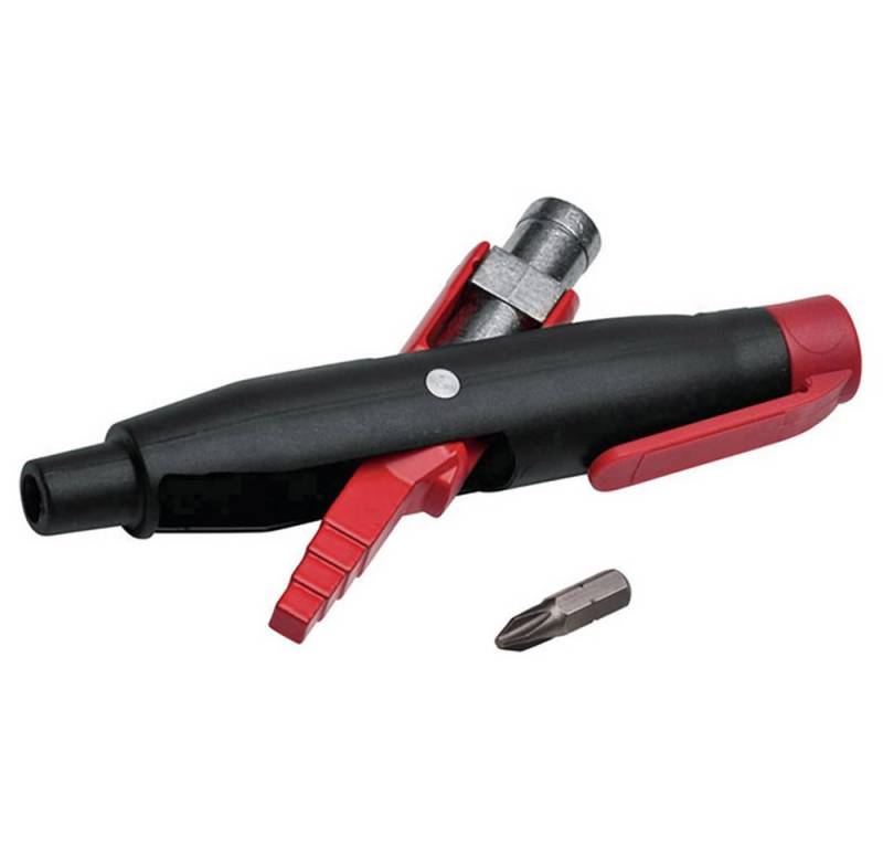 NWS Verteilerbox NWS 2005-5-SB Schaltschrankschlüssel Zinkdruckguss, Kunststoff Schwar von NWS