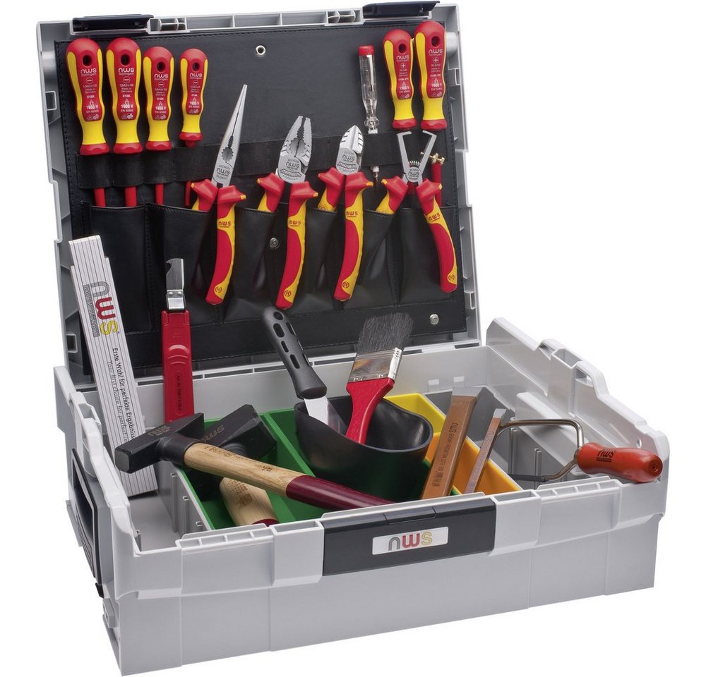 NWS Werkzeugset NWS Sortimo L-BOXX 327-23 Werkzeugset ElektrikerInnen im Koffer 23teil von NWS