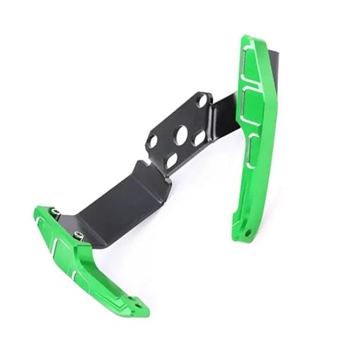 Haltegriff für Beifahrer Für CFMOTO 400NK NK 400 Motorradzubehör CNC-Aluminiumlegierung Hintere Beifahrerarmlehne Soziussitz Haltegriff Handlauf Lenker(Green) von NXLJA