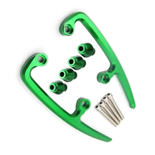 Haltegriff für Beifahrer Für Kawasaki Ninja 650 2017-2023 2022 2021 2020 2019 2018 Motorradzubehör CNC-Aluminium-Beifahrer-Soziushandlauf Soziusgriff-Handlauf(Green) von NXLJA