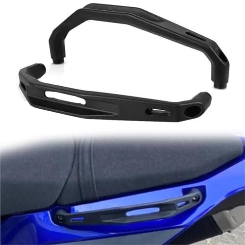 Haltegriff für Beifahrer Für Yamaha Tenere 700 T7 Für Rally XT700Z 2019-2022 2021 2020 Motorradzubehör Hinterer Haltegriff Für Beifahrersitz, Nylon + Faser(Nero) von NXLJA