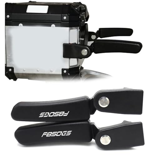 NXLJA Haltegriff für Beifahrer Für BMW F850GS F 850 ​​GS Motorrad Rücksitzhalterung Handlauf Heckbox Zubehör 1 Paar Heckbox Beifahrerarmlehne von NXLJA