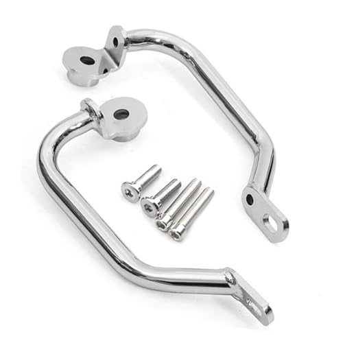 NXLJA Haltegriff für Beifahrer Für Kawasaki Z 900 RS Z900RS 2018-2024 2019 2020 2021 2022 2023 Motorrad-Rücksitzgriff Haltegriff Handlauf Beifahrer-Hintergriffe Zubehör(Silver) von NXLJA