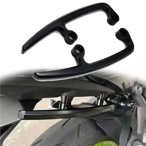 NXLJA Haltegriff für Beifahrer Für Kawasaki Z650 Z 650 2017-2021 2018 2019 2020 Motorradzubehör Beifahrer CNC-Aluminium Hinten Haltegriff Sitz Handgriff Haltegriff Schiene(Nero) von NXLJA