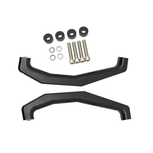 NXLJA Haltegriff für Beifahrer Für Yamaha MT09 2021 2022 2023 Motorradzubehör Hinterer Beifahrerarmlehne Soziussitz Haltegriff Handlauf Lenker(Nero) von NXLJA