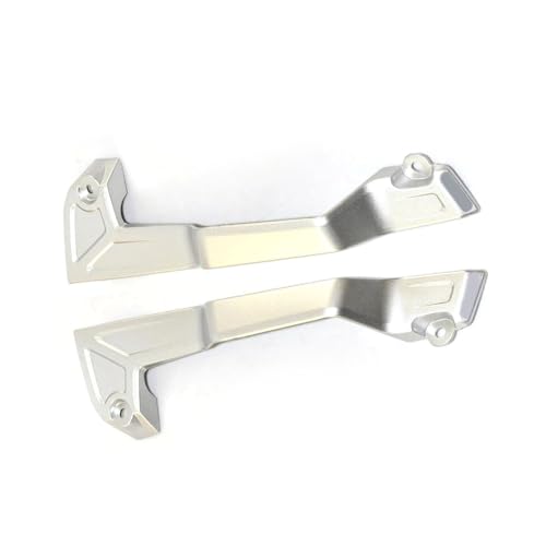 NXLJA Haltegriff für Beifahrer Für Yamaha Tracer 9 2021-2024 2022 2023 Motorradzubehör Armlehne Für Beifahrer Hinten Soziussitz Haltegriff Handlauf Lenker(Silver) von NXLJA