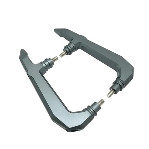 NXLJA Haltegriff für Beifahrer Motorrad CNC Aluminium Legierung Schwanz Handlauf Zubehör Passagier Hinten Armlehne Racer Regal Griff Für H-ONDA MSX 125 MSX125 2021 2022 2023(Gold) von NXLJA