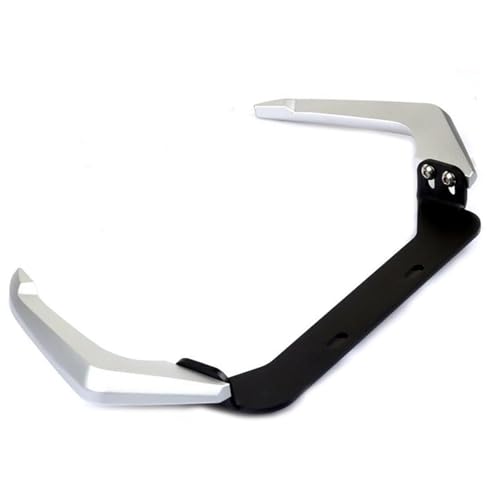 NXLJA Haltegriff für Beifahrer Motorrad CNC Aluminiumlegierung Hinten Handlauf Beifahrerhandgriffe Handgriff Haltegriff Griff Armlehne Zubehör Für CFMOTO 300 NK NK300(Silver) von NXLJA