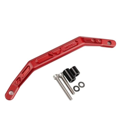 NXLJA Haltegriff für Beifahrer Motorrad Hinten Passagier Armlehne Sozius Sitz Haltegriff Bar Hand Schiene Lenker Zubehör Für H-ONDA CRF 250 L MD47 2021 2022 2023(Rosso) von NXLJA