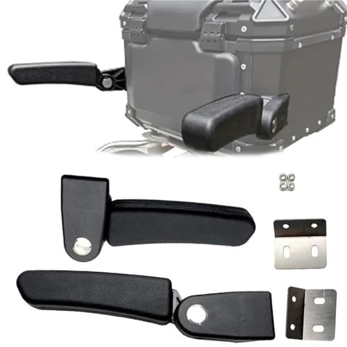 NXLJA Haltegriff für Beifahrer Motorradzubehör 2-teiliges Beifahrerarmlehnen-Set Mit Umklappbarem Rücksitz, Seitlichem Handlauf Für Suzuki DL 1000 DL1000 von NXLJA
