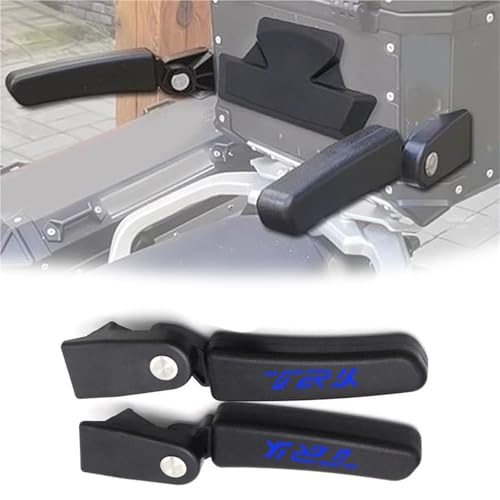 NXLJA Haltegriff für Beifahrer Motorradzubehör Armlehne Klappbare Heckbox Seitlicher Handlauf Heckbox Beifahrerarmlehne Für Benelli TRK 502X TRK502X(Blu) von NXLJA