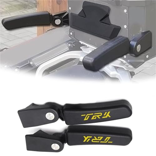 NXLJA Haltegriff für Beifahrer Motorradzubehör Armlehne Klappbare Heckbox Seitlicher Handlauf Heckbox Beifahrerarmlehne Für Benelli TRK 502X TRK502X(Gold) von NXLJA