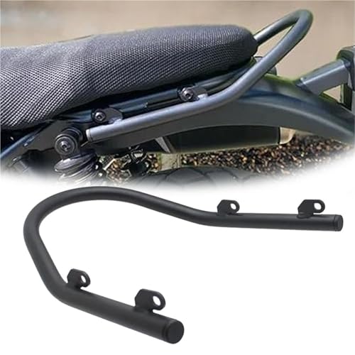 NXLJA Haltegriff für Beifahrer Motorradzubehör Carbon Steel Rear Passenger Soziussitz Haltegriff Bar Handlauf Armlehne Für H-ONDA CL 500 CL500 2023 2024 von NXLJA