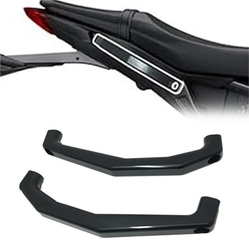 NXLJA Haltegriff für Beifahrer Motorradzubehör Hinten CNC Aluminium Beifahrergriff Haltegriff Schiene Armlehne Schwanz Handlauf Für Yamaha MT09 MT-09 2021 2022 2023 von NXLJA